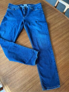 Hudson Jeans Women’s Slim Jeans in Deep Blue Wash